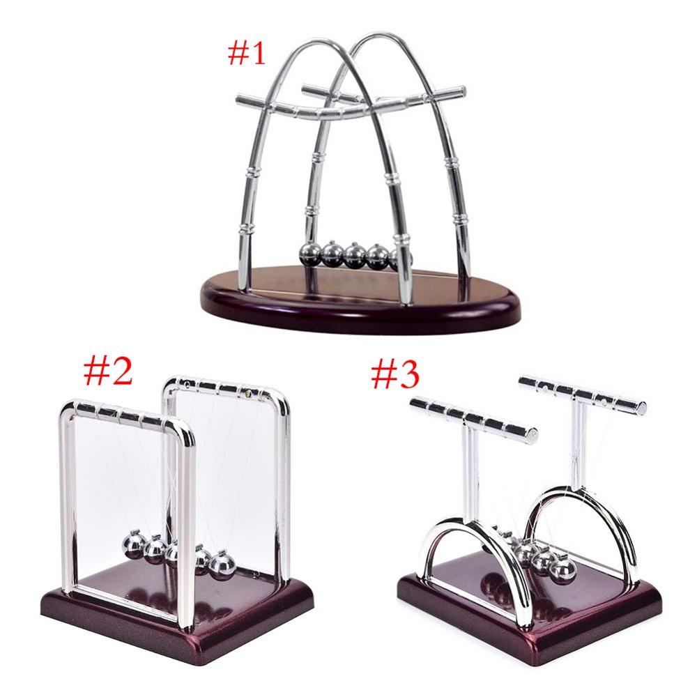 Péndulo De Newton LIZZOT, Cuna De Bolas Metálicas Con Base Estable, Decoración De Escritorio Relajante Y Elegante Para Oficina O Hogar, Regalo Original Y Distintivo