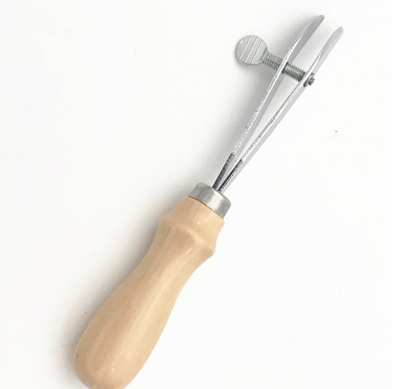 Hand Sewn Leather Tools Edge mark making device Carvin Pressure Side of Leather Indentation Device Edge Scribing JYD0003
