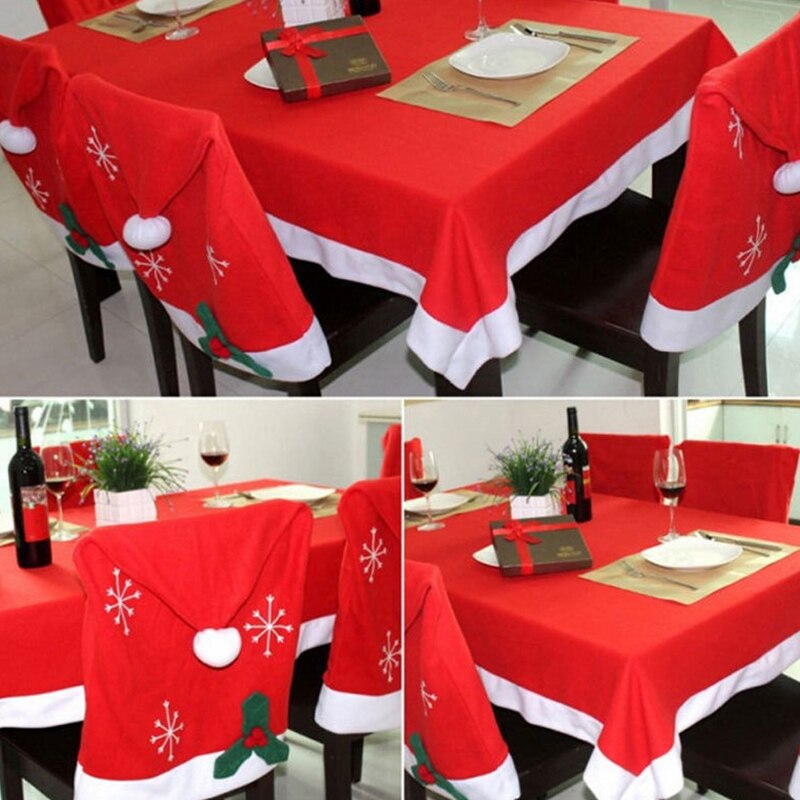 1,3x1,8 m Weihnachten Tisch Tuch Rot Rechteck Tisch Abdeckung Home Hotel Party Decor