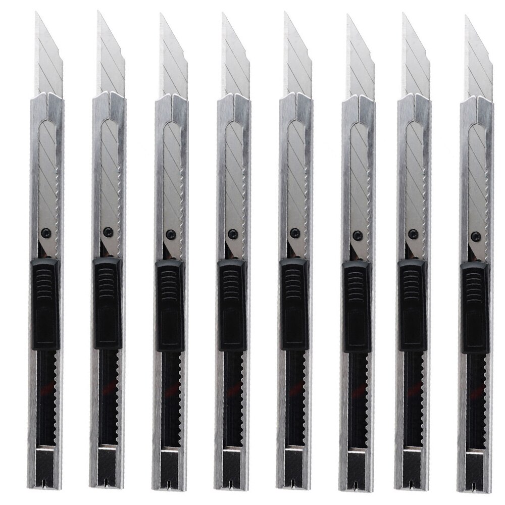 Metal Handle Scalpel Blade Knife Wood Paper Cutter Craft Pen Engraving Cutting Supplies DIY Stationery Utility Knife Newest