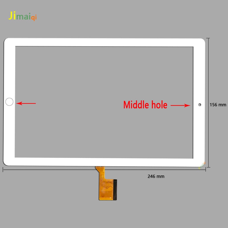 Neue Für 10.1 ''zoll DP101484-F8-A Tablette Externen kapazitiven touchscreen Digitizer Tafel Sensor Ersatz Phablet Multitouch