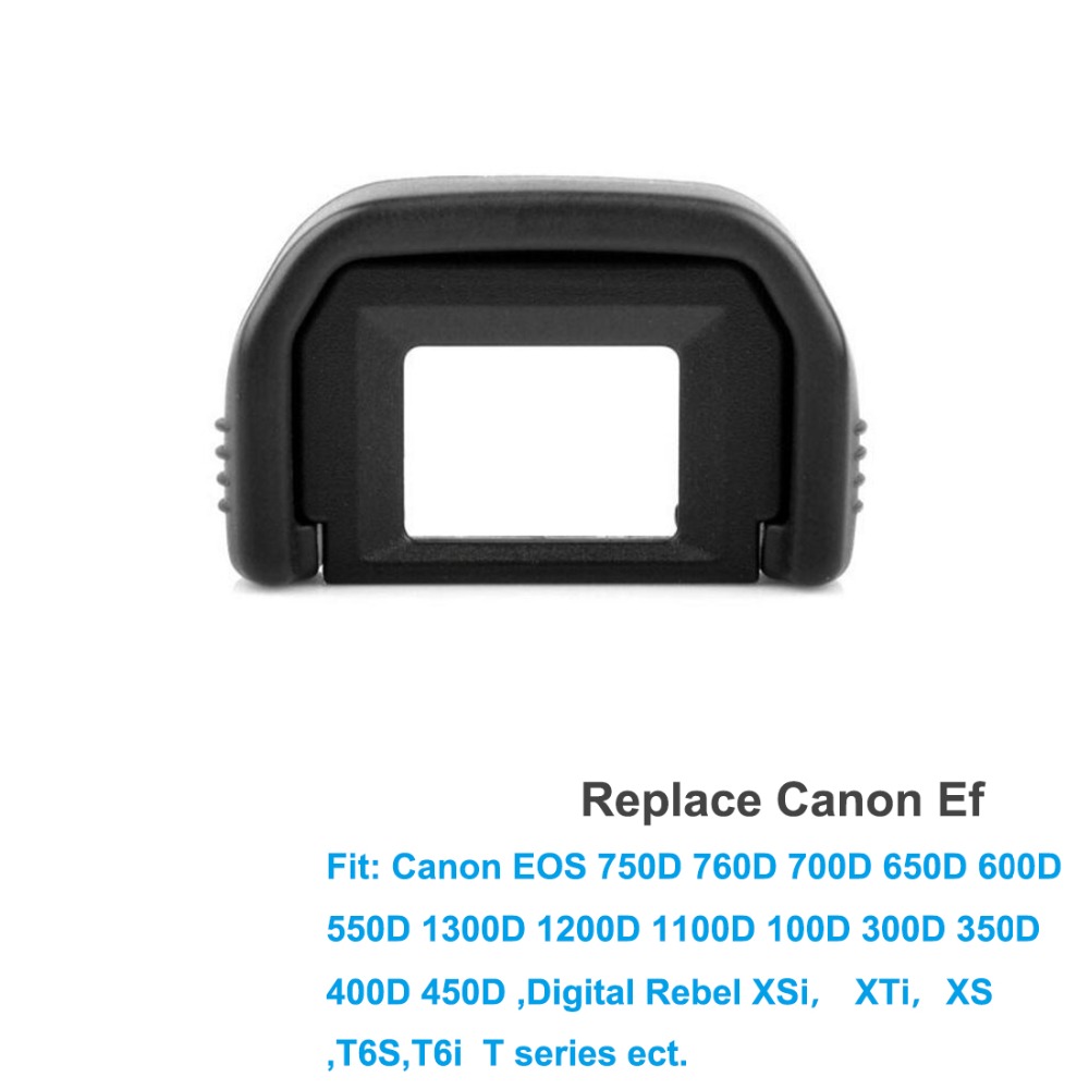 LXH EF Eyecup Eyepiece Viewfinder For Canon 1100D 650D 550D 300D 100D Digital Rebel T5i T4i Camera Replaces Canon EF Eye cup