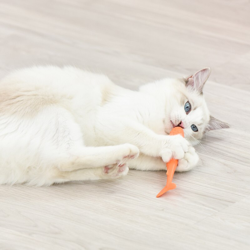 Weiche Silikon Fisch Katze Spielzeug Katzenminze Haustier Spielzeug Saubere Zähne Zahnbürste Kauen Katzen Spielzeug Katze Hund Pflege Gatos Hund Zubehör hause