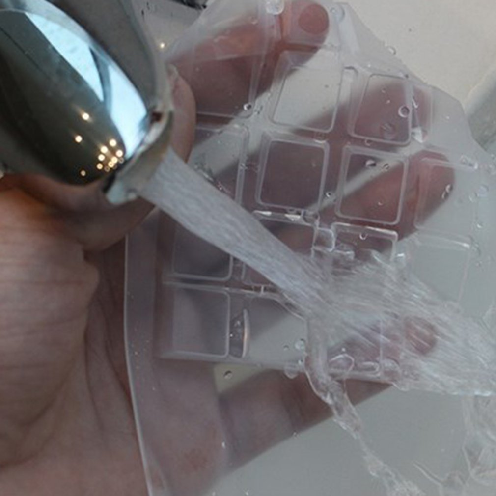 Wireless Mechanical Keyboard Cushion Protective Cover Universal Dust Cover Concave-convex Transparent Film Waterproof