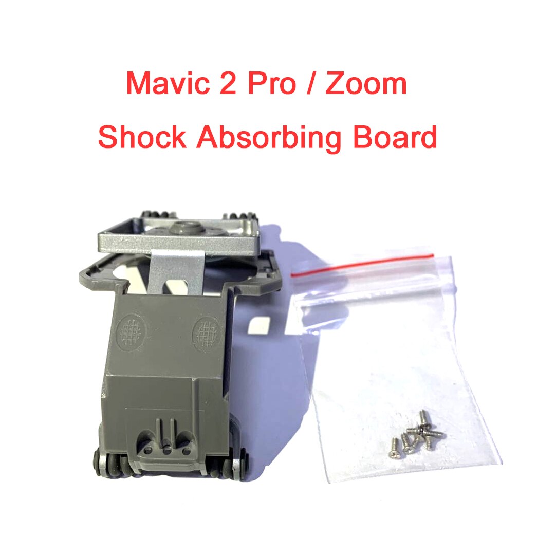 Original mavic 2 pro/zoom del gimbal dæmper mount vibration stødabsorberende bræt med skruer til mavic 2 reparation udskiftning