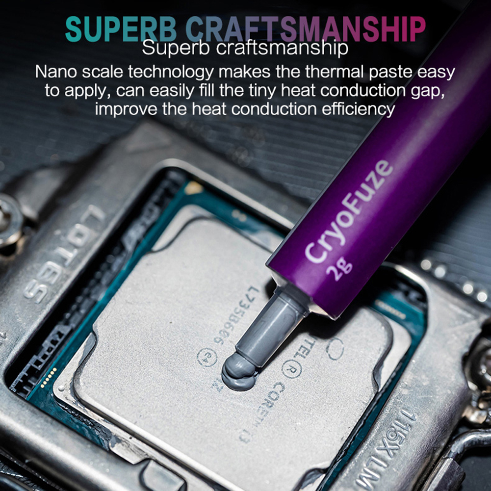 Thermal Paste CPU Thermal Grease Cooler Master CF14 14W/MK Nano Silicone Cooler Thermal Paste Heatsink Grease