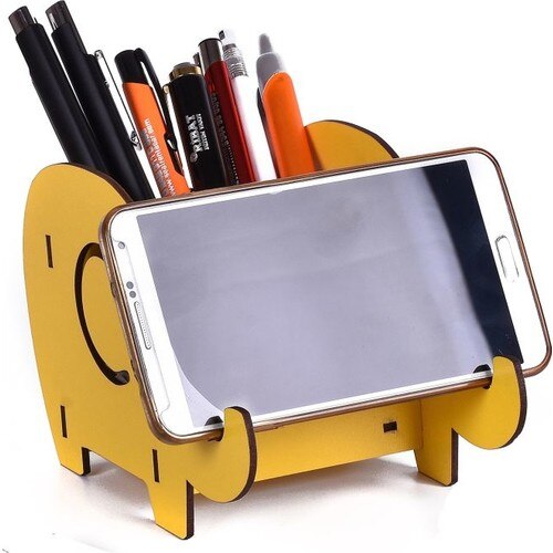 Houten Stad Filli Penhouder: YELLOW