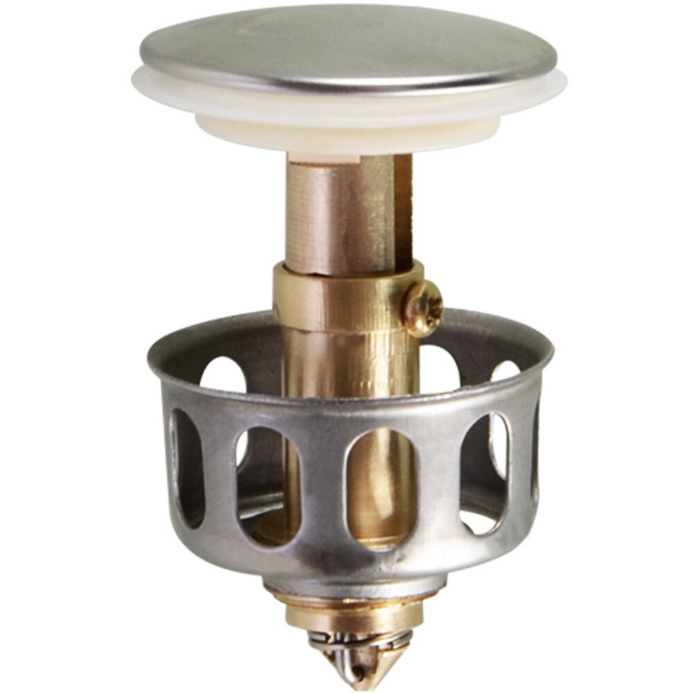 Replacement Wash Basin Pop Up Sink Drain Plug Bathtub Bounce Drain Stopper: Default Title