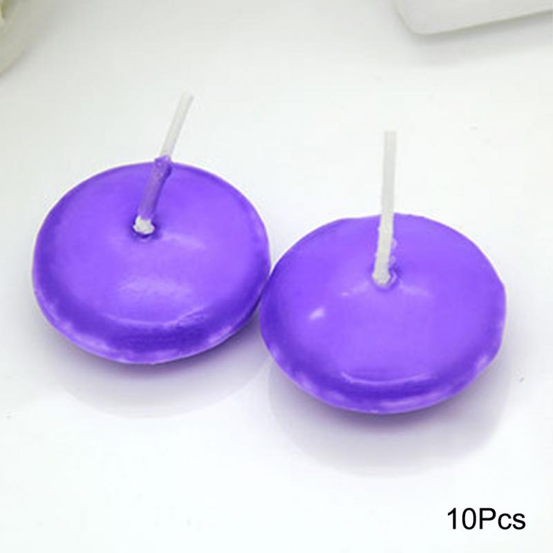 Bougies flottantes pour décoration de maison, événement, fête de mariage, décoration de noël, 10 pièces/lot