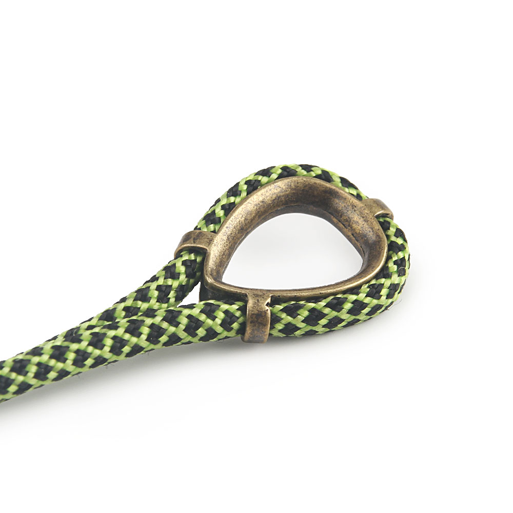 Accesorios Paracord anillo cuentas de latón llavero llaveros de cobre cuerda DIY