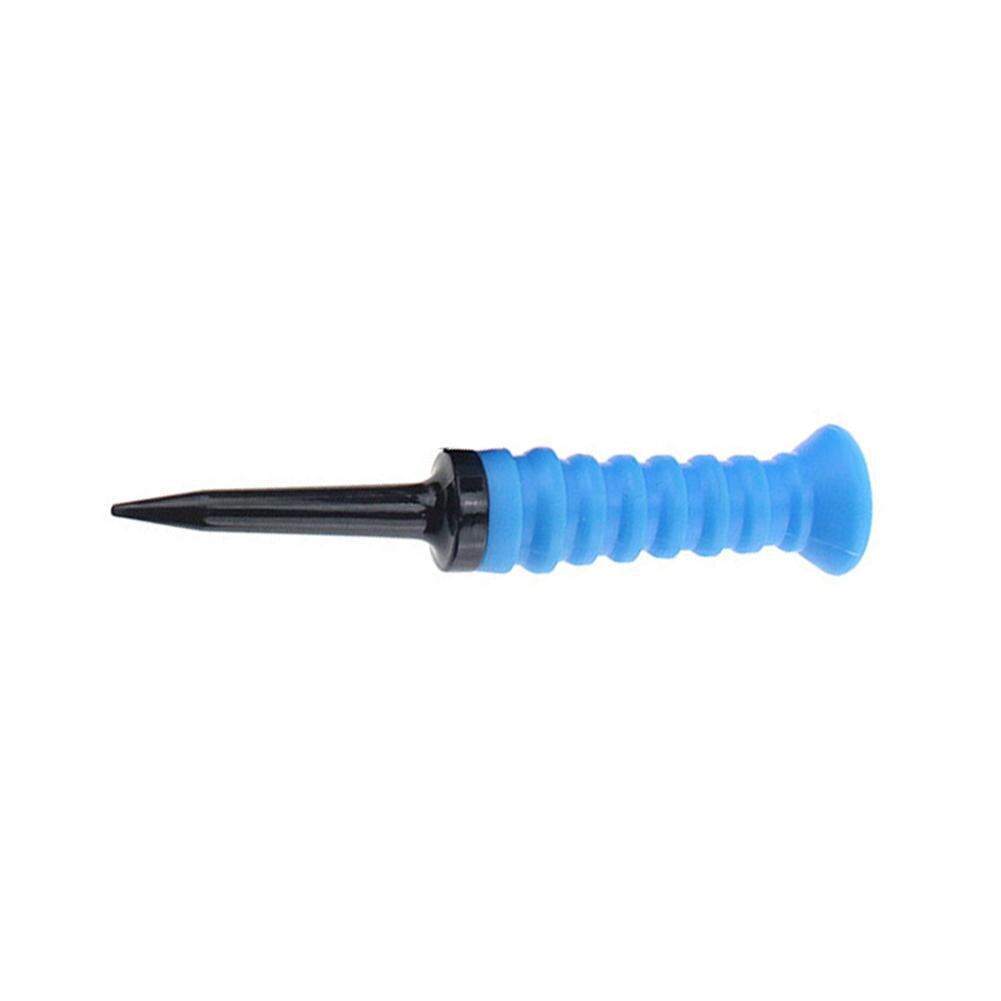 Mounchain Golf Elastic TEE Soft Rubber Sleeve Ball Nail Elastic Soft Stand Golf Tees Ball Nail Golfing Accessories Equipment: blue