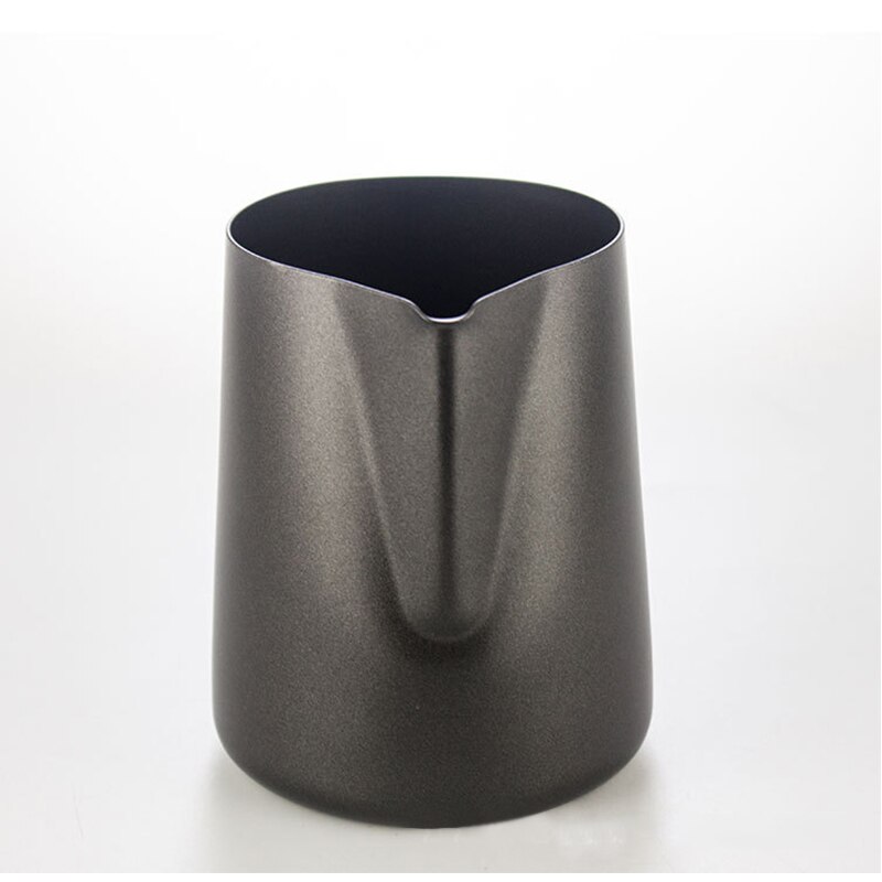 Mousseur à lait antiadhésif en acier inoxydable, 350/600ml, pour café expresso, Barista Craft Latte Cappuccino