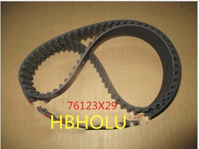 Hoge distributieriem 76123 x 29 voor chery tiggo 4 g 63 great wall haval  h3 h5
