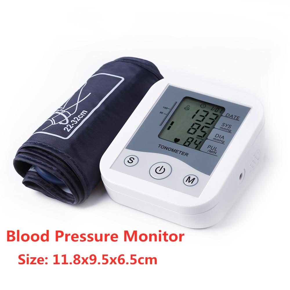 1PC Blood Pressure Monitor Upper Arm Blood Pressure Meter Digital Blood Pressure Measure Tool for Measuring Arterial Pressure: Blood Pressure