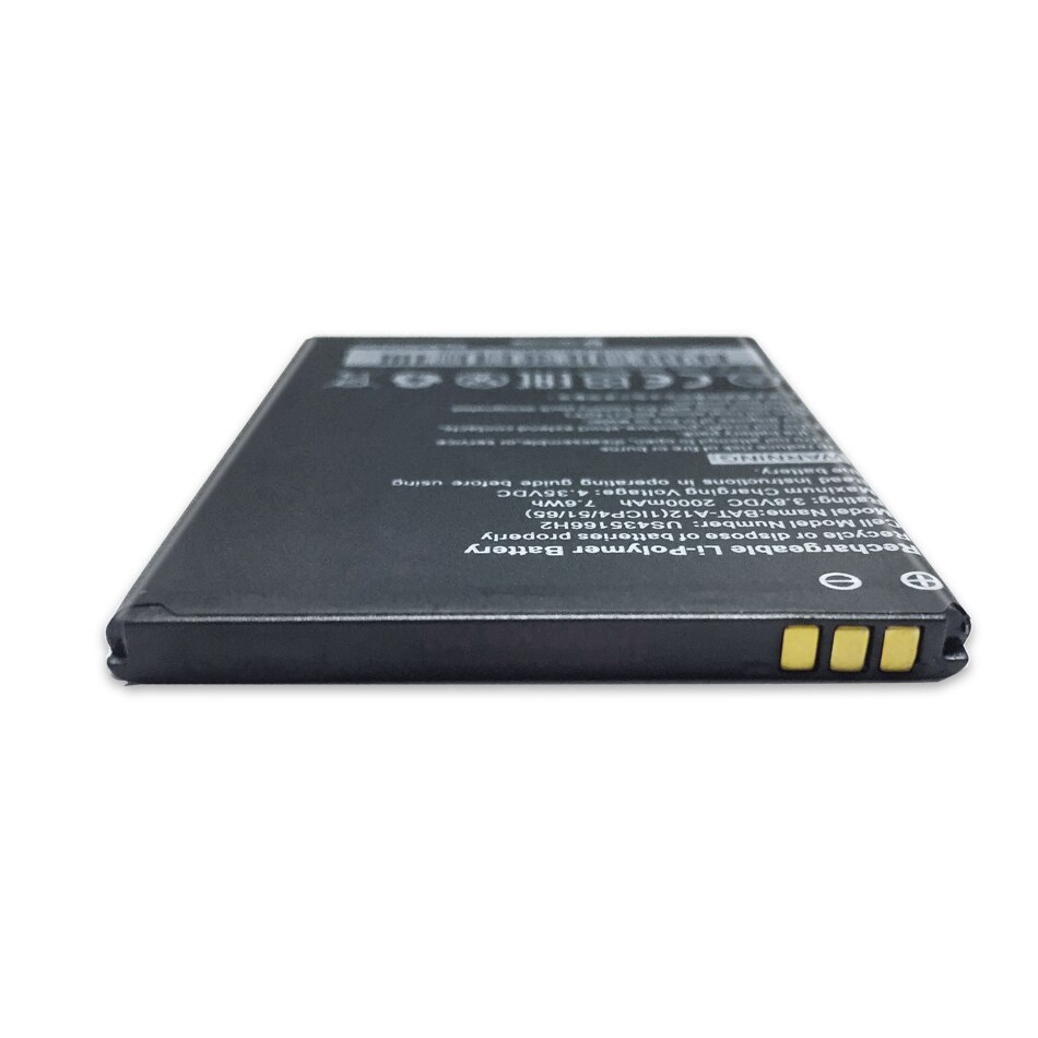 2000mAh BAT-A12 Battery for Acer Liquid Z520 Battery Liquid Z520 Dual SIM (P/N BAT-A12(1ICP4/51/65) KT.00104.002) Track Code