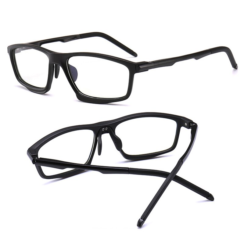 Blue Light Block Glasses Flexible Outdoor Sport Photochromic Sunglasses Computer Glasses Anti Blue Ray Glasses UV Men: Photochromic black