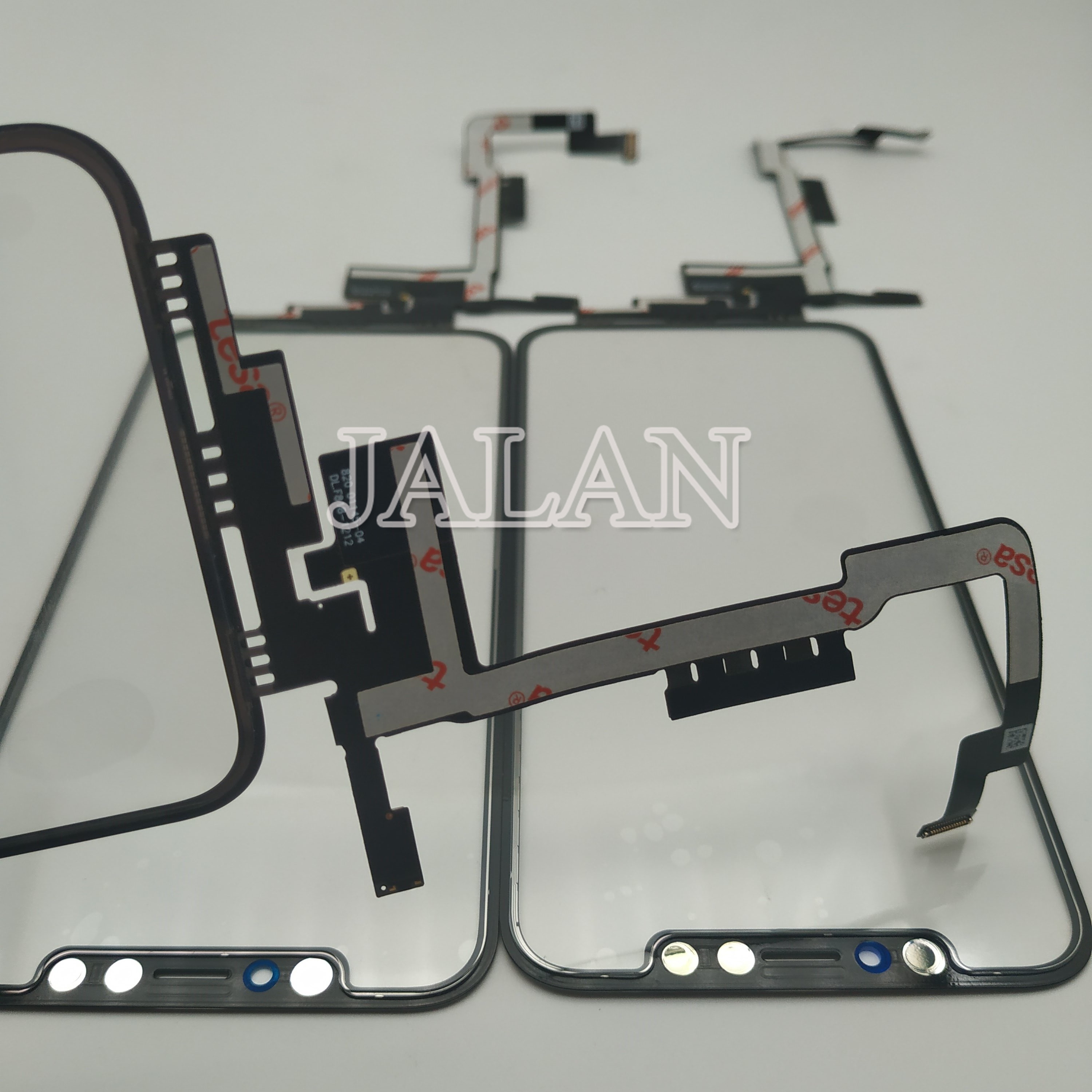 1Stck Lange biegen Touchscreen mit OCA Kleber Für iPhone X XS Xs Max LCD Anzeige Ersatz Reparatur IOS System 12,4 Ersatz