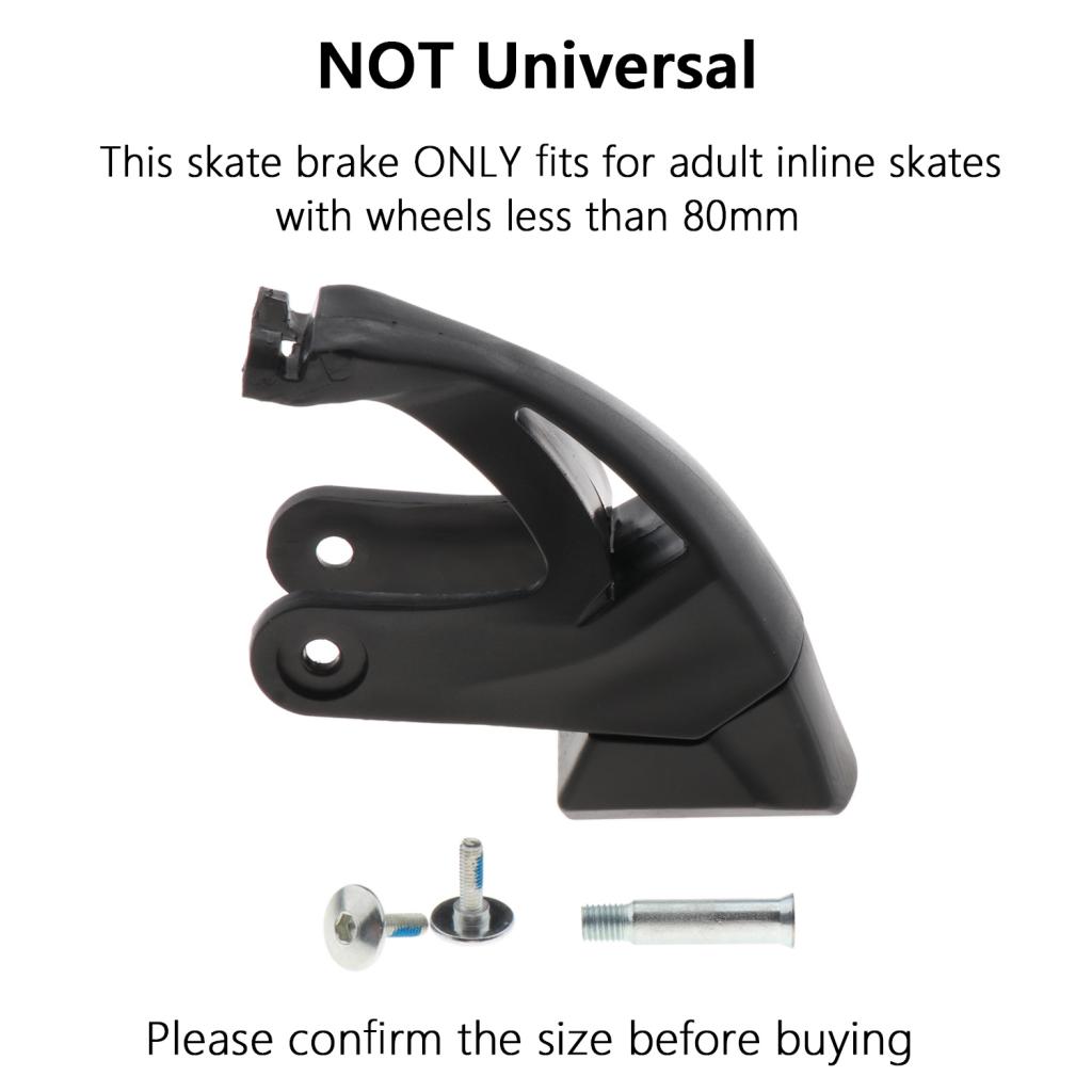 Universele Rolschaatsen Remblokken Volwassen Inline Rolschaats Schoenen Skates Remmen Blok Pad Rem Accessoires Remblokken Remblok