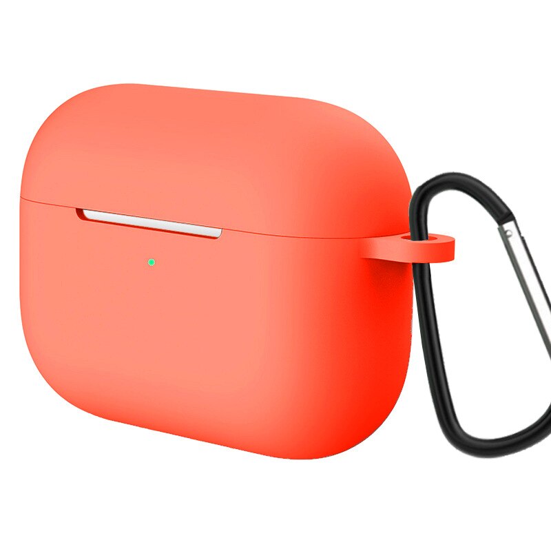 10 stk/parti silikone etui til airpods pro taske til apple airpods pro cover cover øretelefon cover til air pods pro 3: Orange