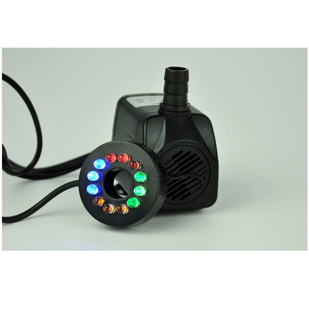 5W Submersible Water Pump Adjustable Water Flow for Ponds Fountains Tank Statuary Fish: Size 3