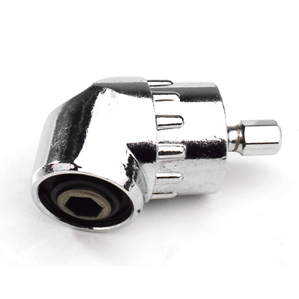 D-014B 105-Degree Right Angle Driver Angle Extension Screwdriver Drill Attachment Drill Bit Socket Holder Adaptor Sleeve