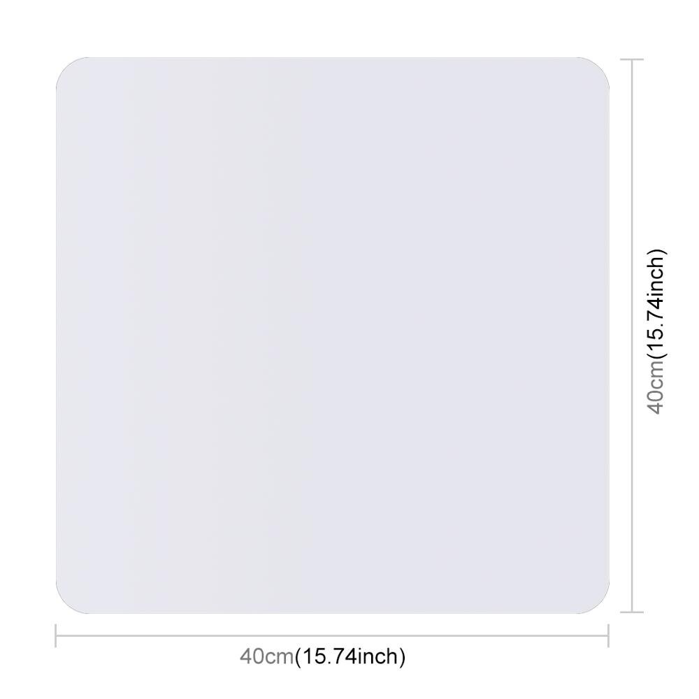 PULUZ 40x40cm Reflective Black and White Acrylic Display Boards/Background for Tabletop Product Photography Shooting
