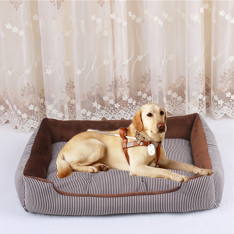 Kæledyrshund seng dyr tegneserieformet måtte liggestol sofa aftagelig kæledyrsseng hundeunderlag kenneler vintervarmende stor kurv madras  #1