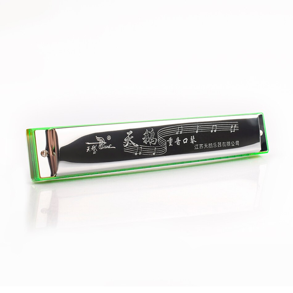 Zwaan SW24-8 Octaaf Harmonica 24 Gaten Koper Boord Rvs Cover Board Octaaf Harp Houtblazers