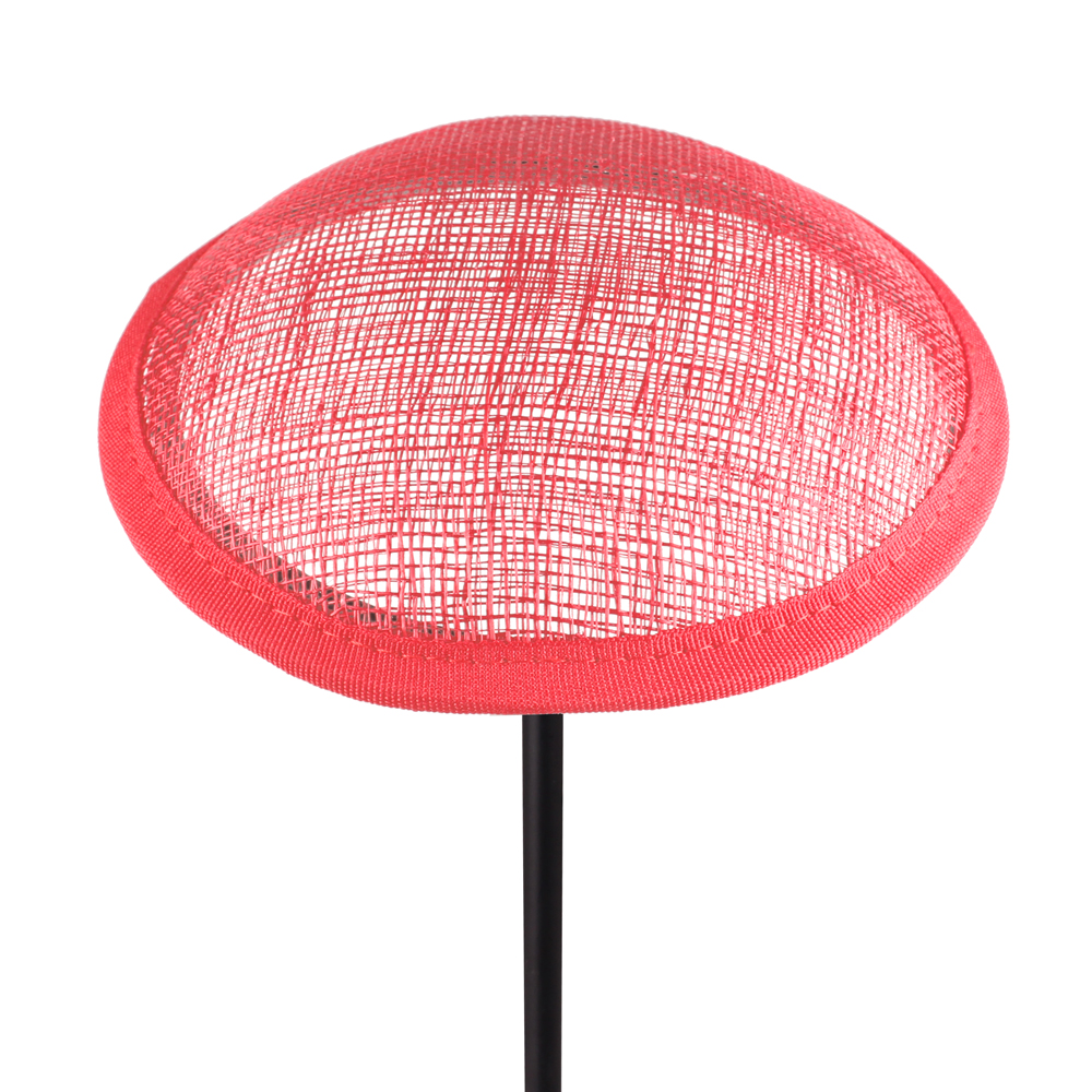 13CM Round Linen Hat DIY Millinery Fascinator Base For Netting Hair Top Hat Women Party Accessory Cap Holder 6PCS/LOT