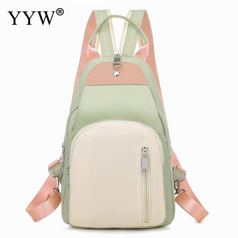 Rugzak Vrouwelijke School Rugzak Vrouwen Rugzak Schooltas Voor Tiener Meisjes Bagpack Dames Sac A Dos Rugzak Vrouwen Rugzak: style 1 green