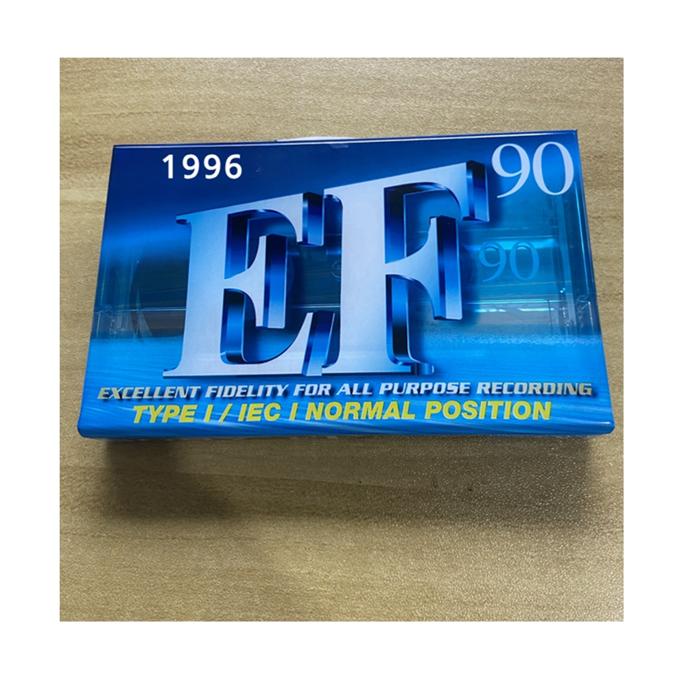 1PC EF90 Minutes Blank Tape High Clarity Magnetic Audio Tape Standard Cassette Blank Tape Tape Recorder Tapes