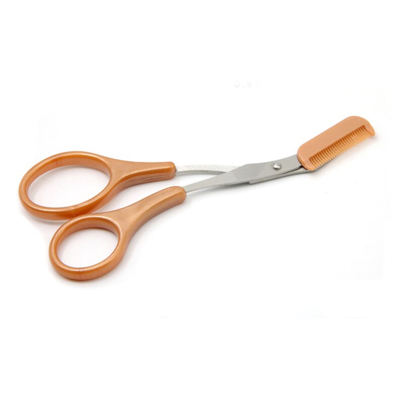 Wenkbraw – ciseaux colorés en acier inoxydable pour tondeuse à sourcils, outil de beauté pour les yeux, 1 pièce: A8