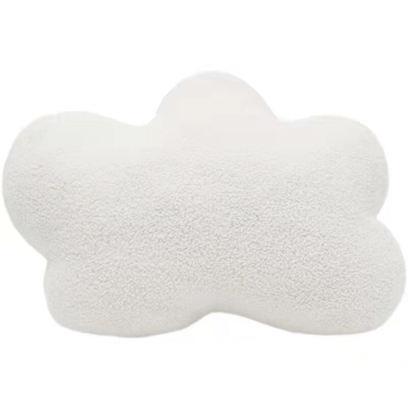 50cm super blød sky plys pude fyldt sky formet pude hvid sky room stol værelse dekoration pude sæde pude