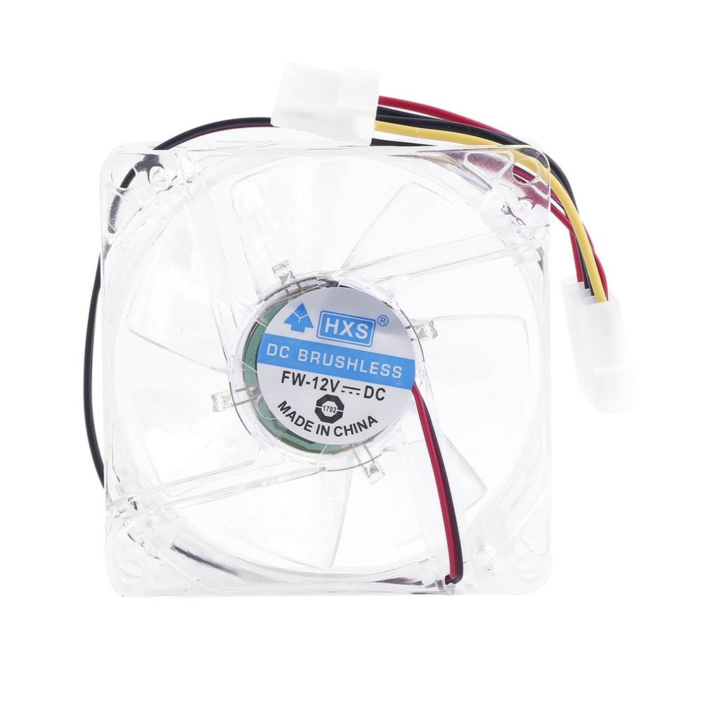 Cooling Fan For PC LED Silent PC Computer Case Cooler Cooling Fan Mod Blue and Colorful light Best Selling