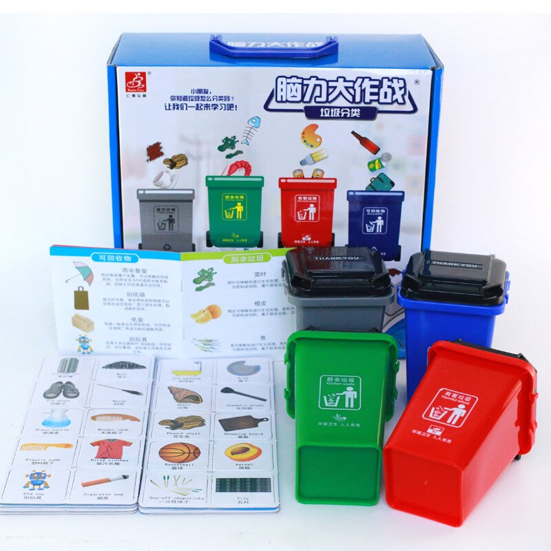 Garbage Classification Children's Early Learning Intelligence Observation Parent-Child Interactive Tablegame Party Game