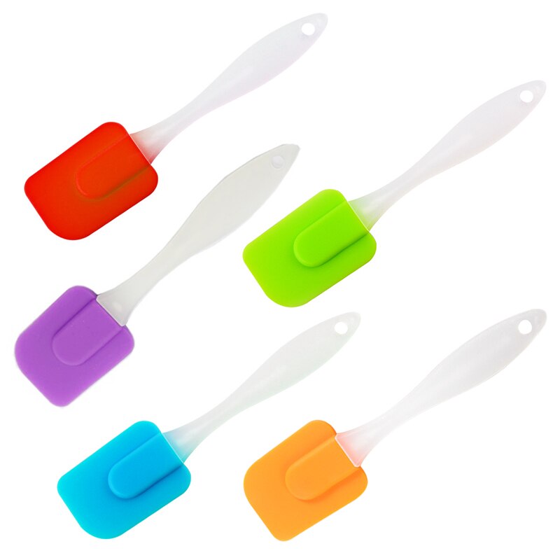 Silicone Spatula Baking Scraper for Kitchen Mixing Folding Scraping Cooking and Serving Silicone Scraper for Stirring