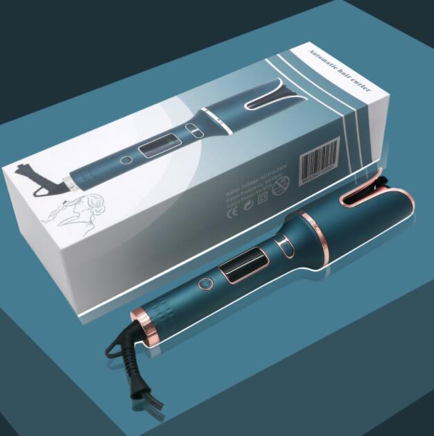 Automatische Rotatie Haar Krultang Anti-Perm Krullend Krultang Rollers Wave Wand Styling Tools Voor Vrouwen: LCD Curler