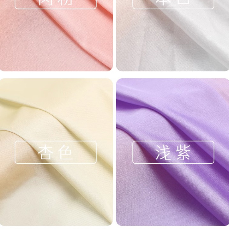 160x50cm elastische gebreide voeringstof voor voering van kleding binnen jurken, en anti-glare basisstof handgemaakte doe-het-zelf-doek TJ21810