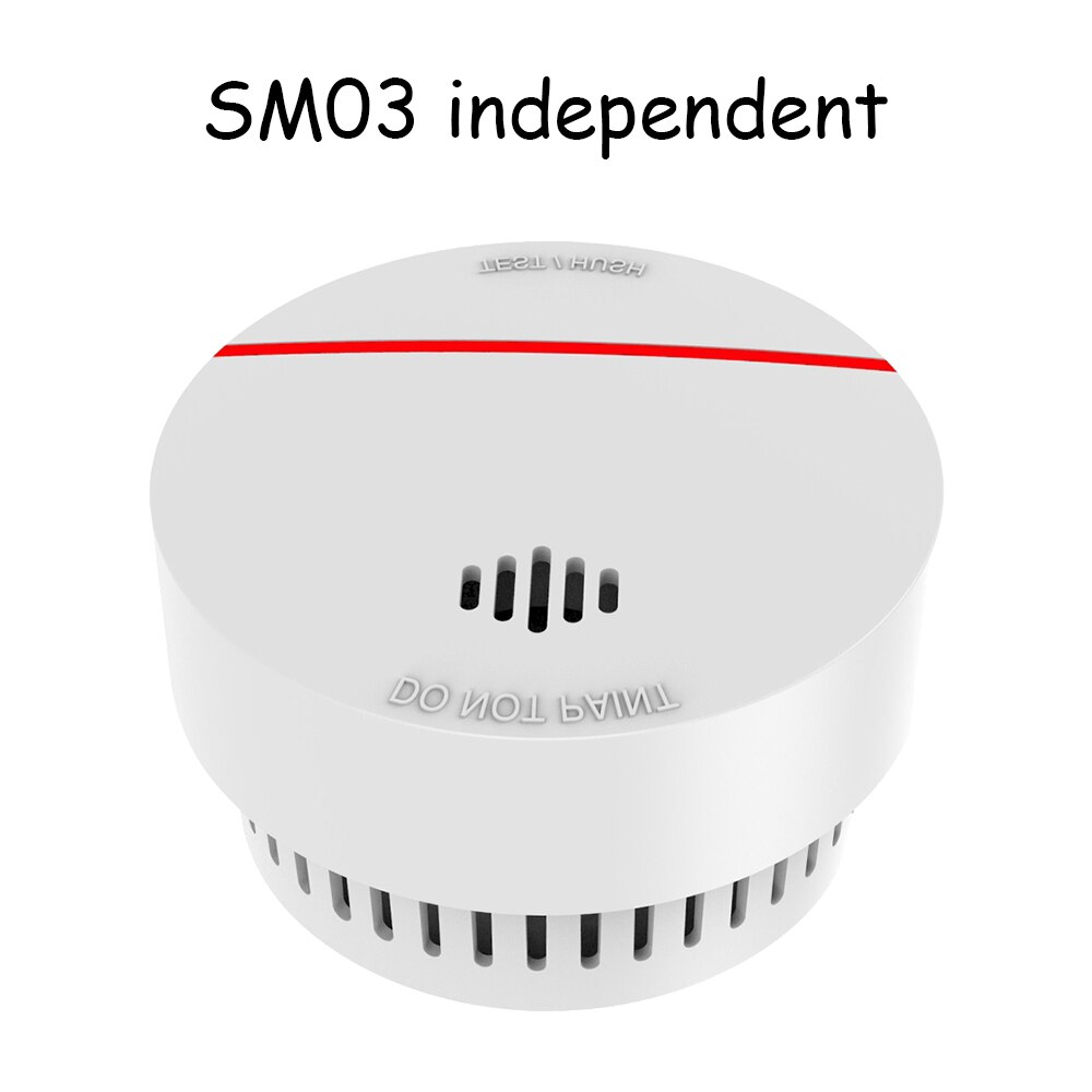 Cpvan røgsensor brandalarm smart røgdetektor lav batteri påmindelse beskytte alarm sensor  en14604 ce certificeret branddetektor: Sm03