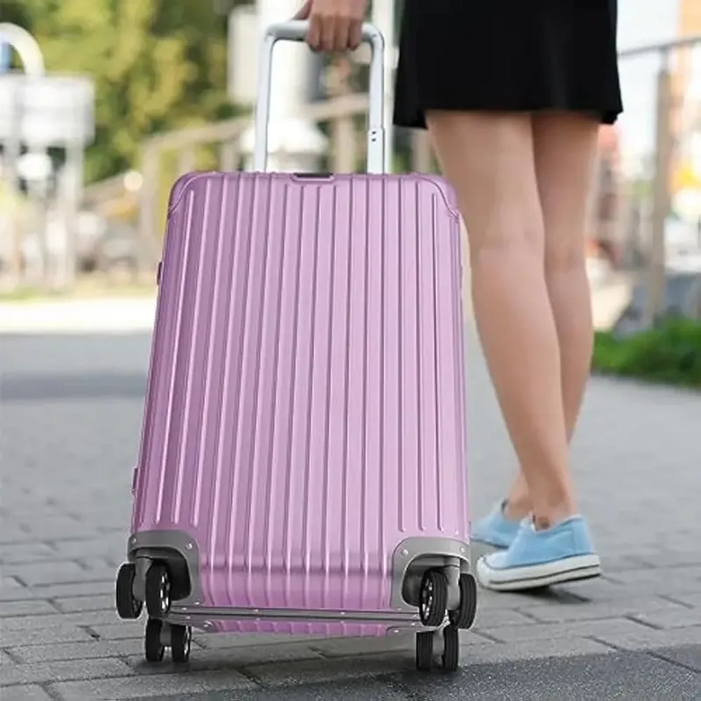 8 Stück Gepäckrollen-Gummiabdeckung, geräuschloses Trolley-Rad-Zubehör, Schutzhülle, geeignet für Doppelrad-Gepäck