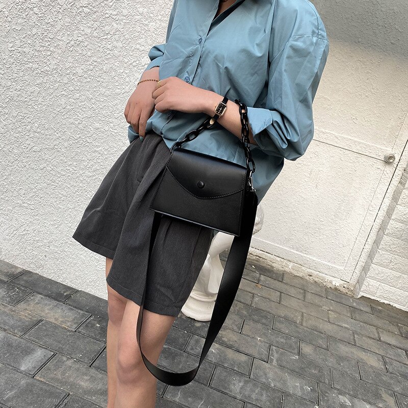 Small Fresh Bag Female Popular Tide Wild Single Messenger Small Bag Women Bag One Shoulder Messenger Bag %26