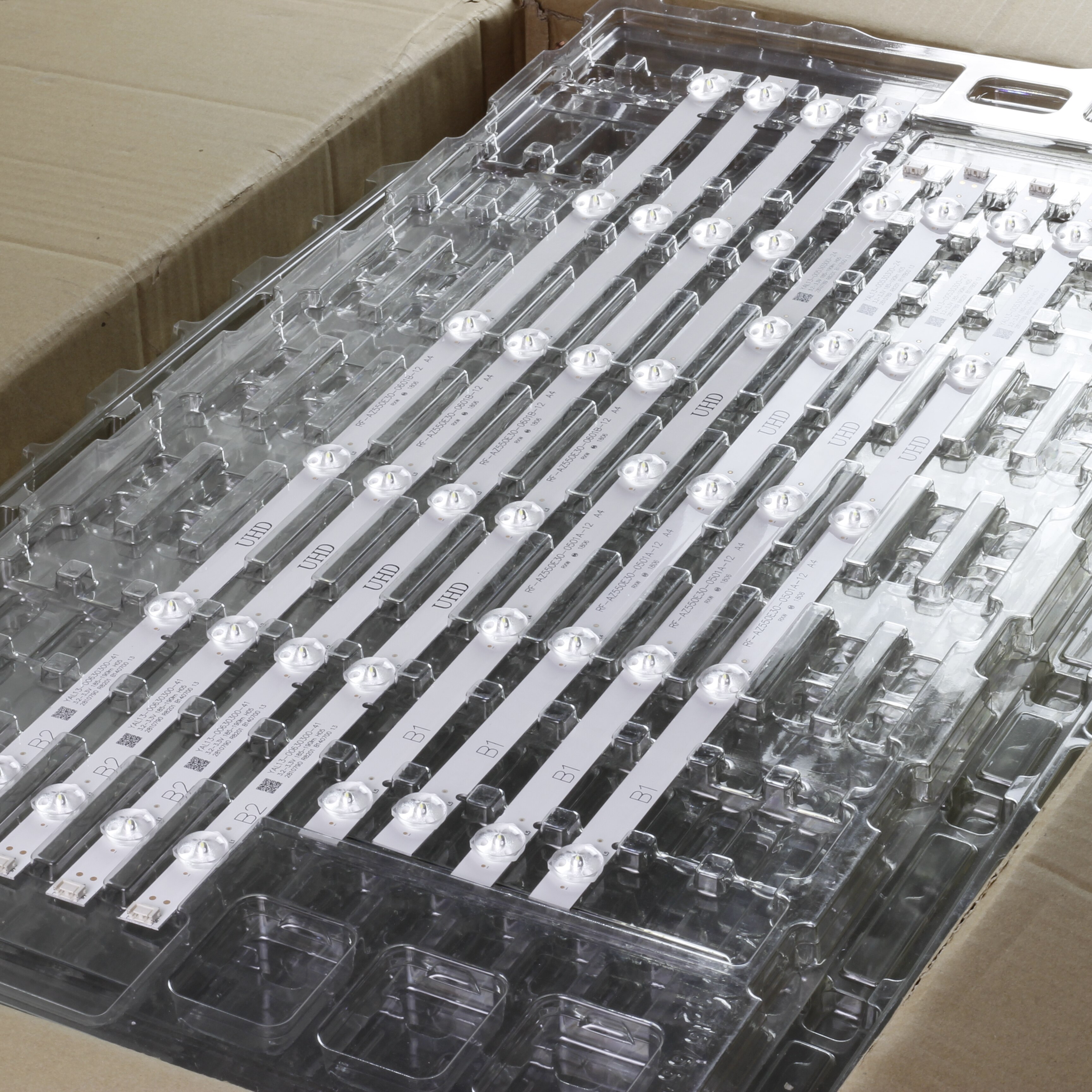Led baggrundsbelysningsbånd til  lg 55 &quot;  tv 55 uj 6200 55 uj 6300 rf-az550 e 30-0501a-12 rf-az550 e 30-0601b-12 sdl 550wy ld0-910 55 e 388g