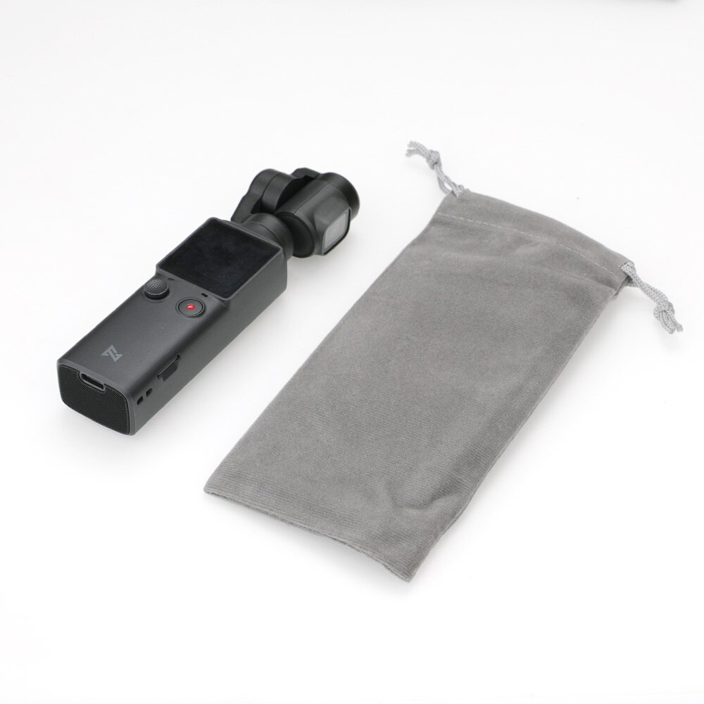 Portable Pocket Gimbal Storage Bag for FIMI PALM Handheld Gimbal Camera Flannel Protectional Cover for Mini Sport Video Camera