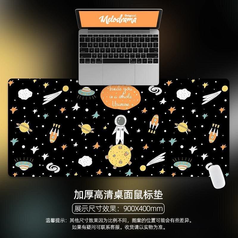 Mouse Pad Cute Desk Mats Kawaii Desk Pad Kawaii Mouse Pad Deskpad for Home Computer Keyboard Gaming Office Accessories 80x30cm