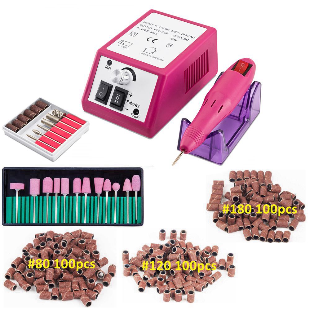Manicure En Pedicure Frezen Elektrische Machine Voor Nagel Elektrische Nagel Boor Molen Apparatuur Voor Manicure Nail Art Machine Feecy: Feecy828 white EU