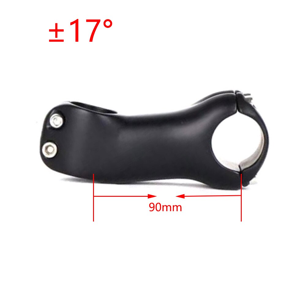 T800 Kohlenstoff MTB Fahrrad Vorbau 6/17 Grad 31,8 MM Kohlenstoff Rennrad Vorbau positiv und Negativ Radfahren Steigleitung Vorbau: 17 Grad90mm-2110