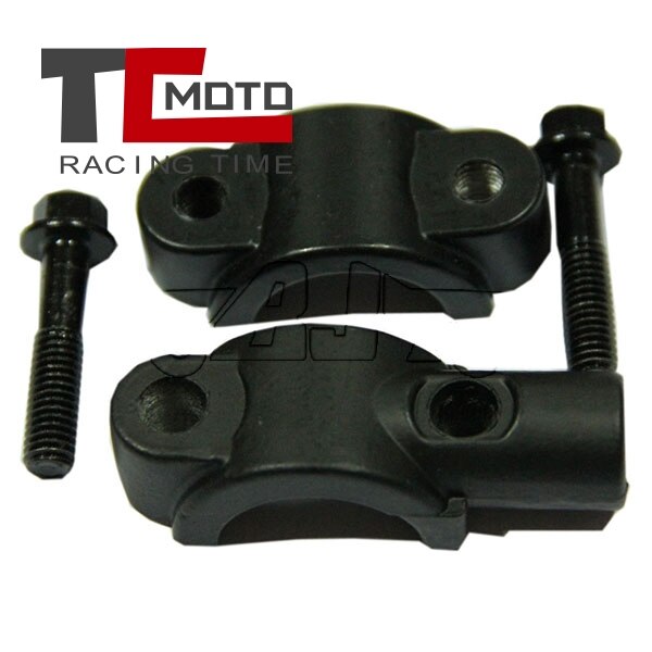 22mm M8 M10 Motorcycle Mirror Adapter Mount Holders Bracket Clamp For Motorbike Handlebar Moped Dirt Pit Bike ATV Quad 4 Wheeler