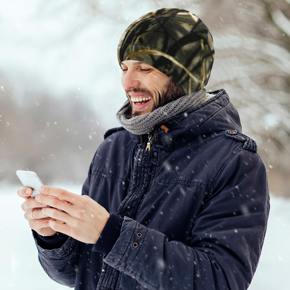 Mannen En Vrouwen Algemene Fietsen Caps, Winter Winddicht En Warm Polar Fleece Caps, sport Running Ski Caps