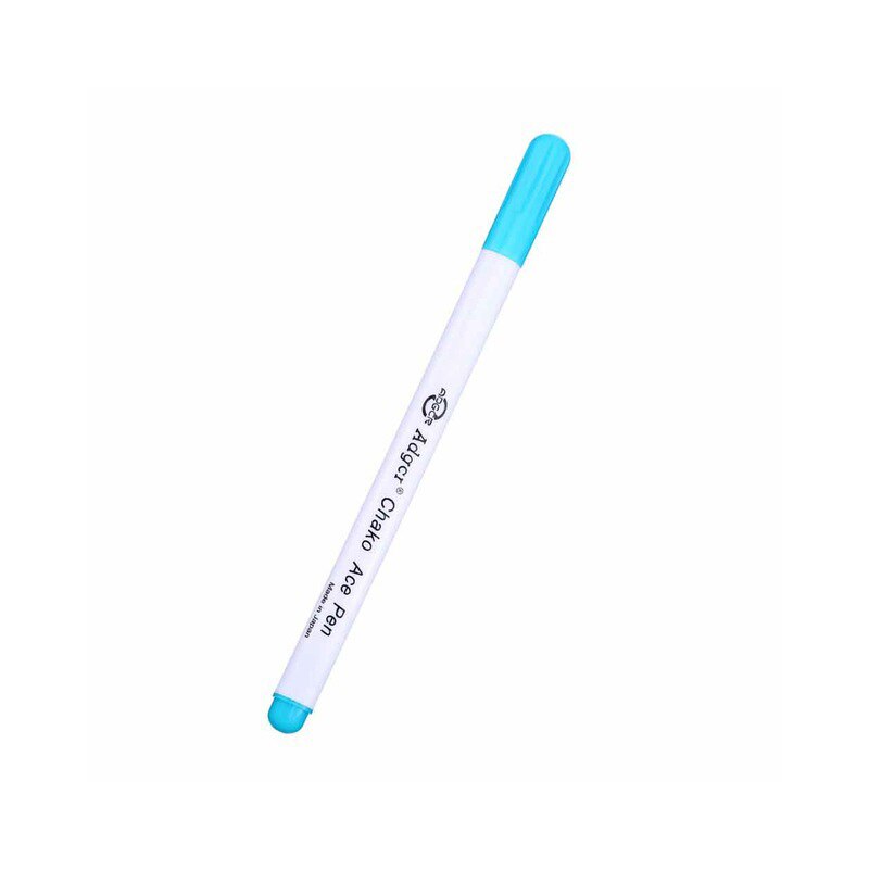 1-6pcs Quilting Sewing Tools Ink Disappearing Fabric Marker Pen DIY Cross Stitch Water Erasable Pen Dressmaking Tailor's Pen: Blue