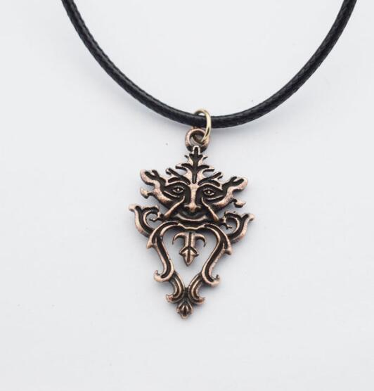 Celtic Green Man Pendant Greenman Necklace Wiccan: 05